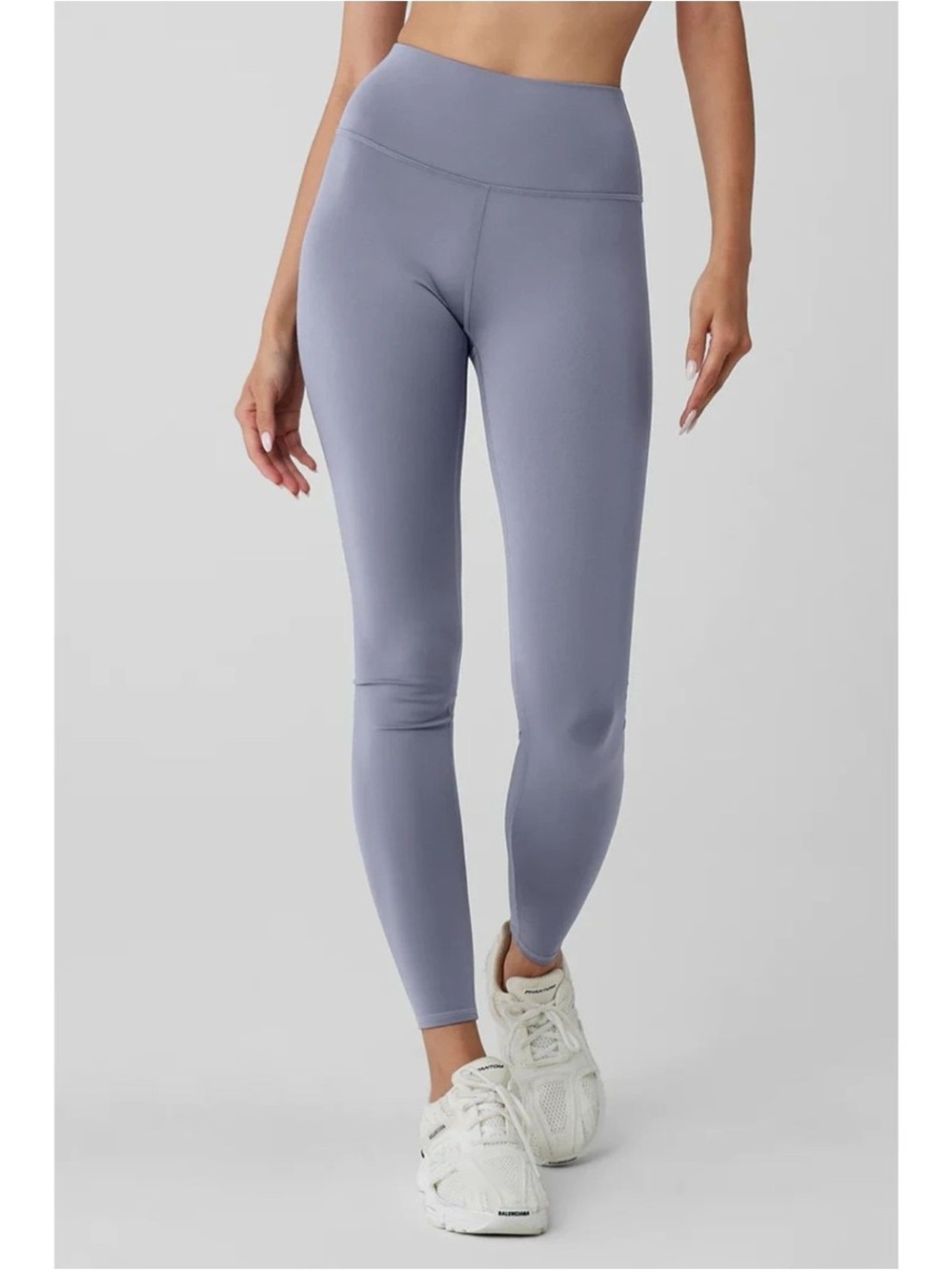 ALO Yoga 7/8 High-Waist Airlift Leggings in Fog